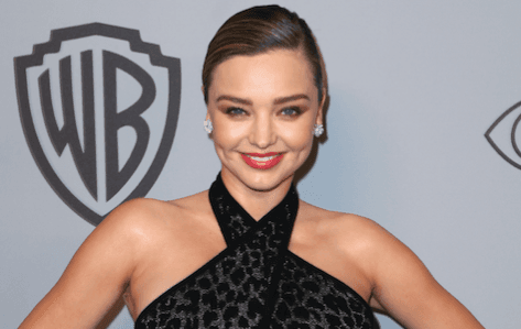 Miranda Kerr debuts her blossoming baby bump at the Golden Globes Miranda Kerr debuts her blossoming baby bump at the Golden Globes