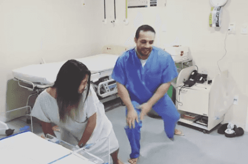 A doctor in Brazil is using dance to help women with labour pains A doctor in Brazil is using dance to help women with labour pains