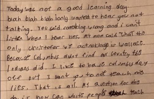 This little kid wrote the sassiest letter to his teacher and it’s GAS This little kid wrote the sassiest letter to his teacher and it’s GAS