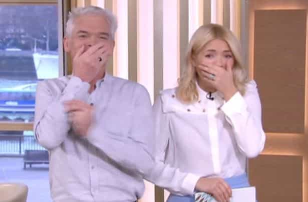 Phillip Schofield had an unfortunate slip up on This Morning Phillip Schofield had an unfortunate slip up on This Morning