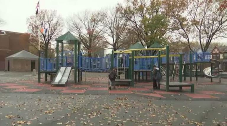 Police search for person who left newborn baby boy in bin in New York park Police search for person who left newborn baby boy in bin in New York park