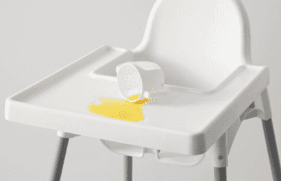 Mum noticed something mad about her IKEA highchair and it is a game changer Mum noticed something mad about her IKEA highchair and it is a game changer