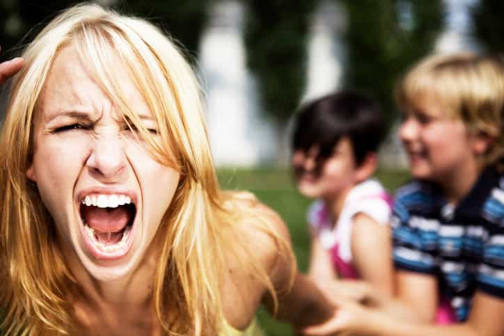 Mum of six tells her children off in public and is sick of being shamed Mum of six tells her children off in public and is sick of being shamed