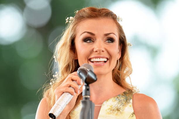 Katherine Jenkins just announced the birth of her second child in adorable post Katherine Jenkins just announced the birth of her second child in adorable post