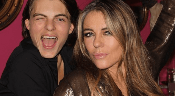 Liz Hurley’s son apparently isn’t happy with the pics she’s been sharing on Instagram Liz Hurley’s son apparently isn’t happy with the pics she’s been sharing on Instagram