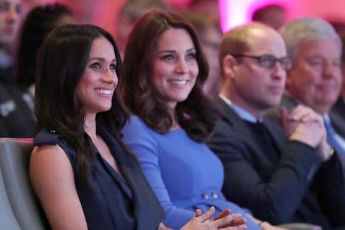 Some fans think we missed a cute moment between Kate and Meghan during the royal wedding Some fans think we missed a cute moment between Kate and Meghan during the royal wedding