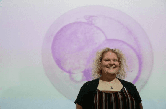 First baby born through IVF has an important message on her 40th birthday First baby born through IVF has an important message on her 40th birthday