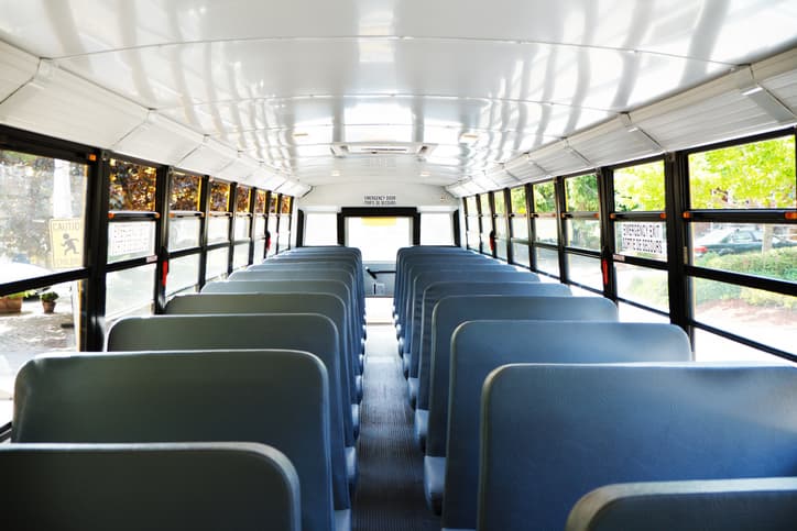Irish school buses are set to operate at full capacity with no distancing rules Irish school buses are set to operate at full capacity with no distancing rules