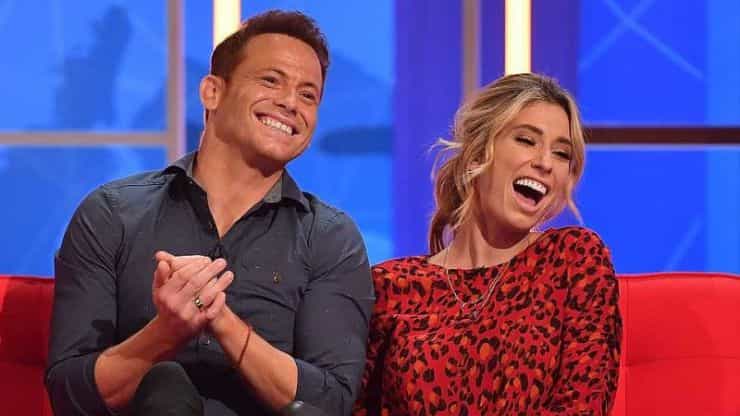 Stacey Solomon and Joe Swash announced they are expecting their first child together Stacey Solomon and Joe Swash announced they are expecting their first child together