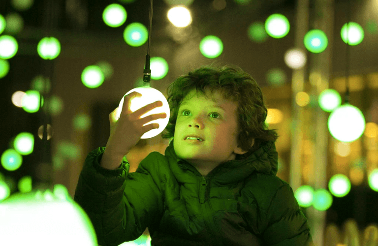 Beautiful light exhibition installed in Dundrum to encourage Darkness Into Light registration Beautiful light exhibition installed in Dundrum to encourage Darkness Into Light registration