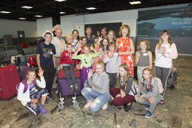 120 children from Chernobyl arriving in Ireland today for month-long respite 120 children from Chernobyl arriving in Ireland today for month-long respite
