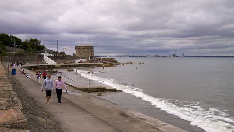 Swimming banned at south Dublin beaches due to sewerage overflow Swimming banned at south Dublin beaches due to sewerage overflow