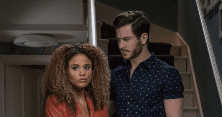EastEnders confirms domestic abuse storyline for Chantelle and Gray Atkins EastEnders confirms domestic abuse storyline for Chantelle and Gray Atkins