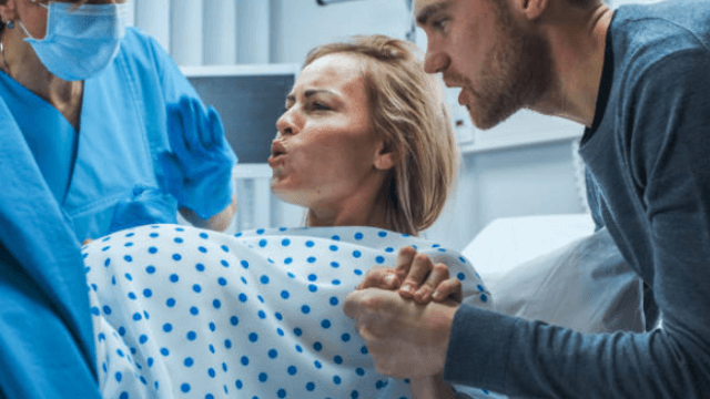 Debate erupts as mums disagree about dads staying in maternity wards Debate erupts as mums disagree about dads staying in maternity wards