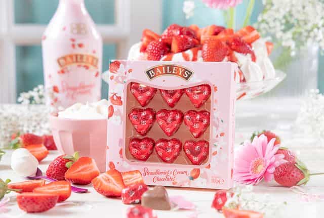 You can now buy Baileys Strawberries and Cream Chocolates in time for Valentine’s Day You can now buy Baileys Strawberries and Cream Chocolates in time for Valentine’s Day