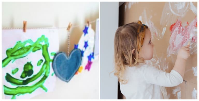 3 cool ways to display all that artwork your kids keep bringing home 3 cool ways to display all that artwork your kids keep bringing home