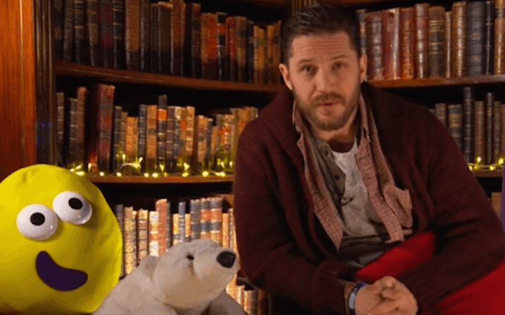 Tom Hardy is returning to CBeebies and soothing times are ahead Tom Hardy is returning to CBeebies and soothing times are ahead