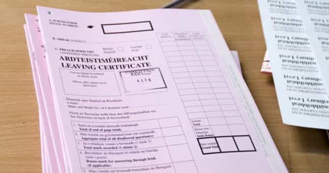 10 percent of students affected by Leaving Cert grading errors 10 percent of students affected by Leaving Cert grading errors