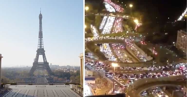 The scene of people fleeing Paris to avoid another lockdown is crazy The scene of people fleeing Paris to avoid another lockdown is crazy
