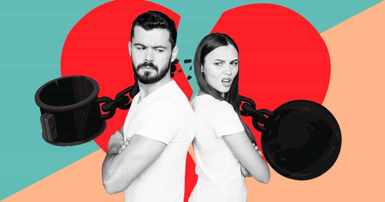 For modern marriages to survive, we need to bury the “ball and chain” For modern marriages to survive, we need to bury the “ball and chain”