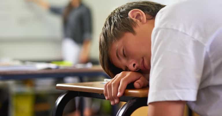 This teacher allows his students to fall asleep in class, for good reason This teacher allows his students to fall asleep in class, for good reason