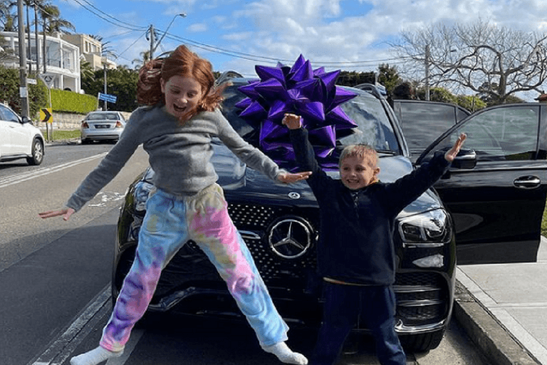 Adopt us please: Mother buys her 7 and 9-year-old kids a £140k Mercedes Adopt us please: Mother buys her 7 and 9-year-old kids a £140k Mercedes