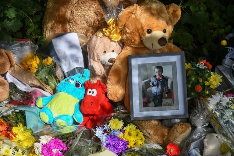 Two adults and 13-year-old boy charged after 5-year-old found dead in river Two adults and 13-year-old boy charged after 5-year-old found dead in river