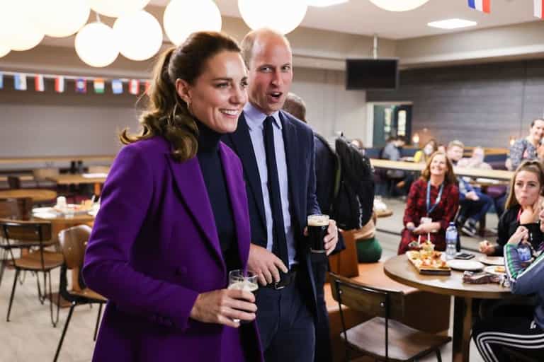 Kate Middleton stuns in purple suit during royal visit to Northern Ireland Kate Middleton stuns in purple suit during royal visit to Northern Ireland