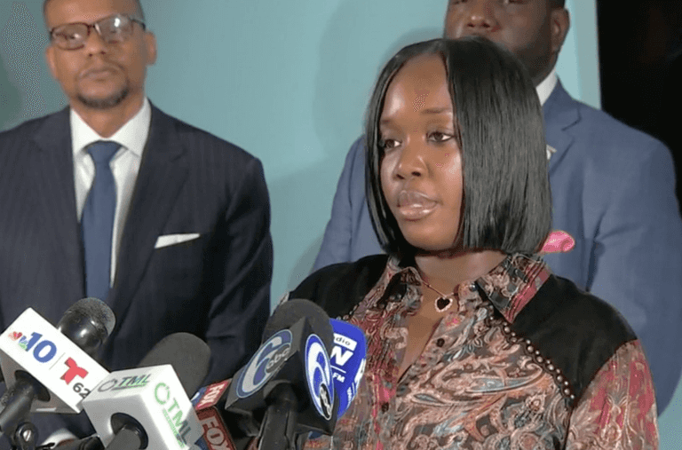 Woman beaten by police and separated from hard of hearing toddler wins $2 million Woman beaten by police and separated from hard of hearing toddler wins $2 million