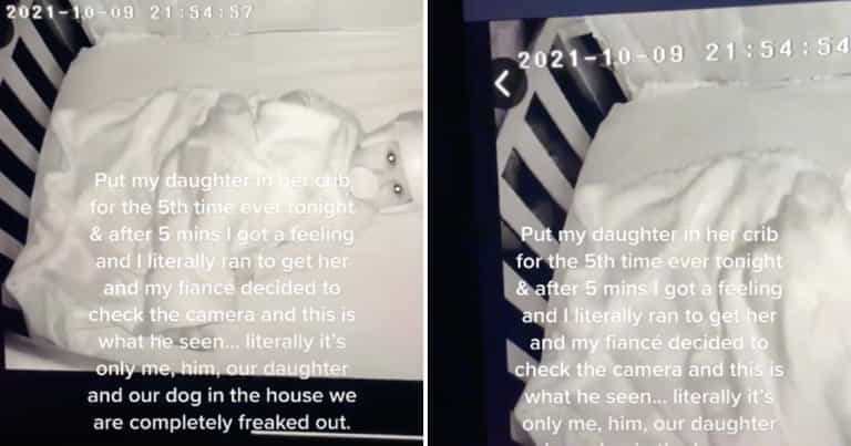 Parents see someone walk past their daughter’s crib in creepy baby monitor footage Parents see someone walk past their daughter’s crib in creepy baby monitor footage