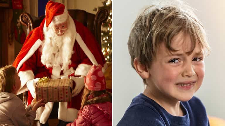 Woman lashes out at mum after her 9-year-old son revealed truth about Santa Woman lashes out at mum after her 9-year-old son revealed truth about Santa