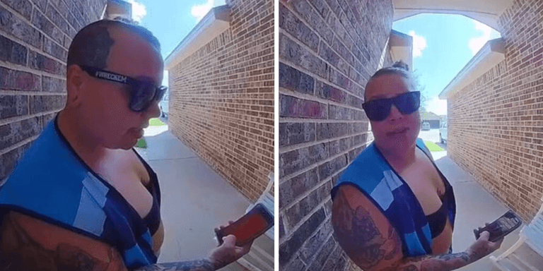 Amazon driver alerts woman to ‘unsafe’ house number problem in viral TikTok Amazon driver alerts woman to ‘unsafe’ house number problem in viral TikTok