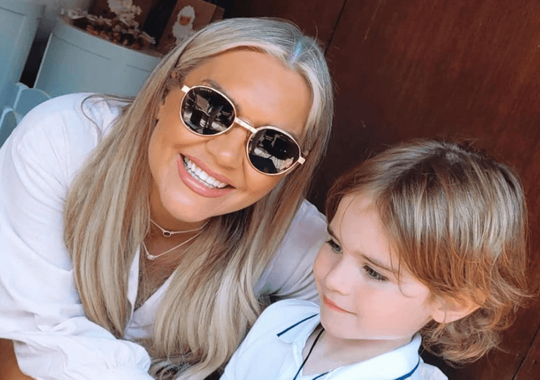 Erin McGregor says her heart aches a little for her 6-year-old son Erin McGregor says her heart aches a little for her 6-year-old son