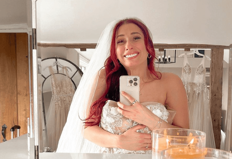 Stacey Solomon shows off her stunning wedding hair transformation Stacey Solomon shows off her stunning wedding hair transformation
