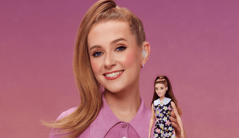 Rose Ayling-Ellis unveils the first Barbie doll with hearing aids Rose Ayling-Ellis unveils the first Barbie doll with hearing aids