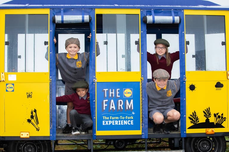 The Lidl Farm has opened for free school tours The Lidl Farm has opened for free school tours