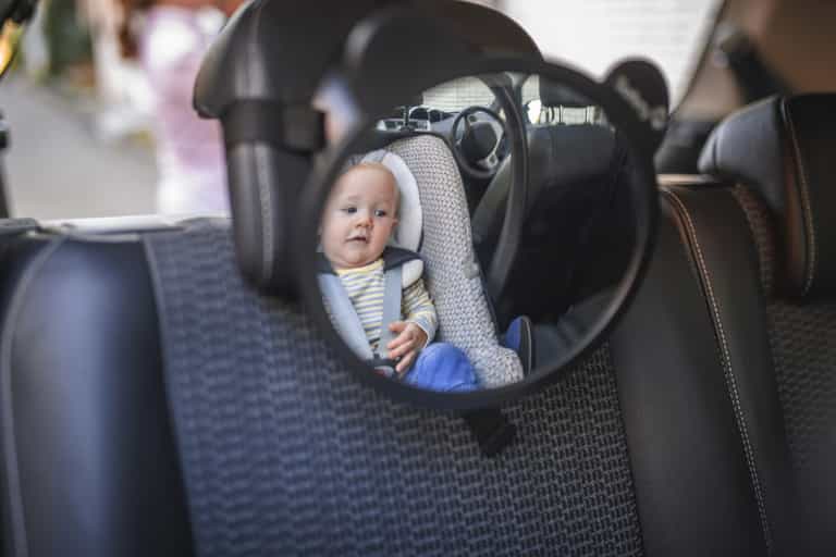 Mum issues stark warning after car mirror caused child’s car seat to smoke and burn Mum issues stark warning after car mirror caused child’s car seat to smoke and burn