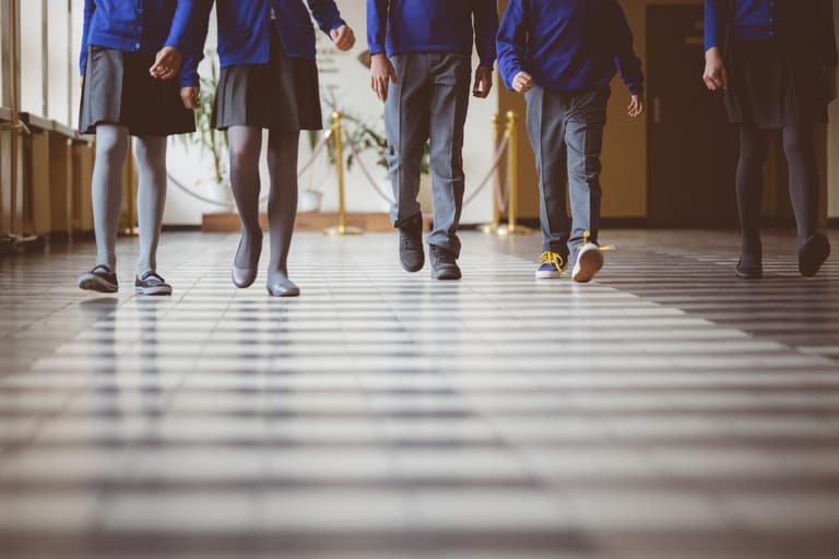 Gender neutral uniforms introduced in school as it welcomes girls for the first time in 135 years Gender neutral uniforms introduced in school as it welcomes girls for the first time in 135 years
