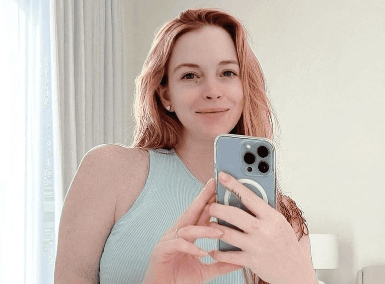 Lindsay Lohan shares sweet parenting update after birth of first child, Luai Lindsay Lohan shares sweet parenting update after birth of first child, Luai