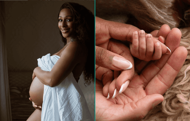 Alexandra Burke has given birth to her second child Alexandra Burke has given birth to her second child