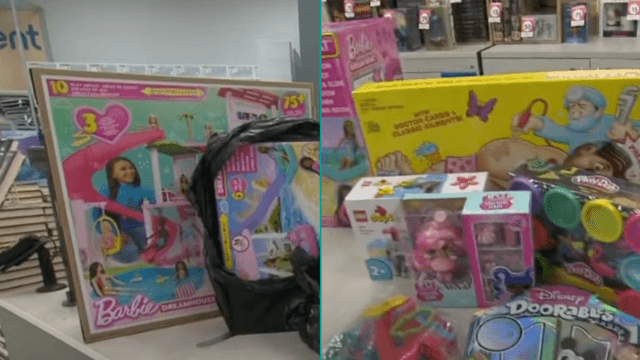 Kind stranger makes families Christmas as they pay off every present on hold in department store Kind stranger makes families Christmas as they pay off every present on hold in department store