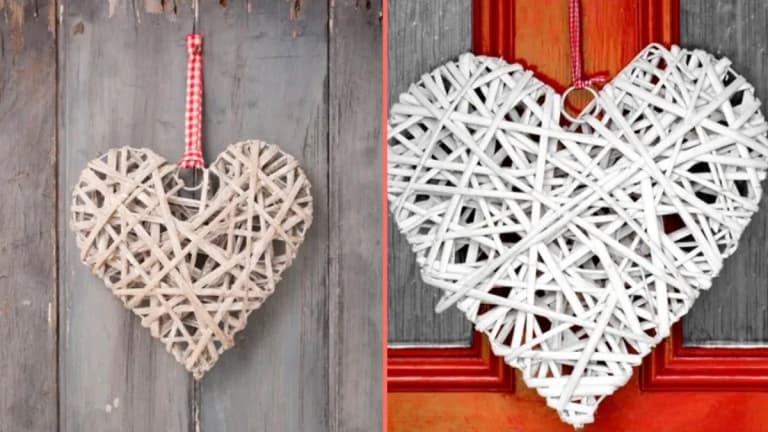 People left stunned after discovering why people have wicker hearts on their doors People left stunned after discovering why people have wicker hearts on their doors