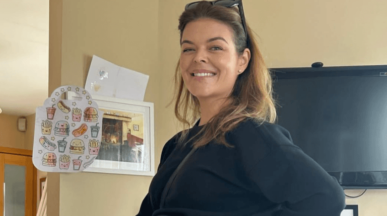 Doireann Garrihy responds to gender reveal speculation Doireann Garrihy responds to gender reveal speculation