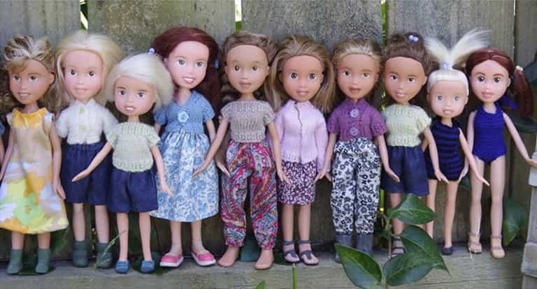 Here’s what happened when one mum gave over-made-up dolls a makeunder Here’s what happened when one mum gave over-made-up dolls a makeunder