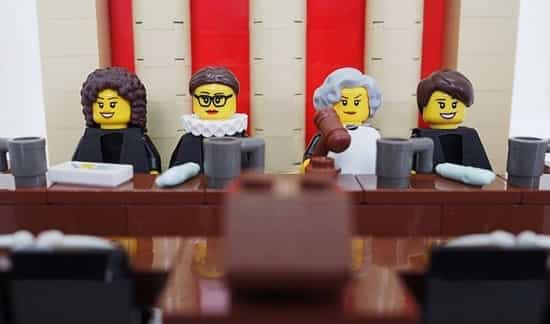 Lego female judges designed to encourage more girls to consider law careers Lego female judges designed to encourage more girls to consider law careers