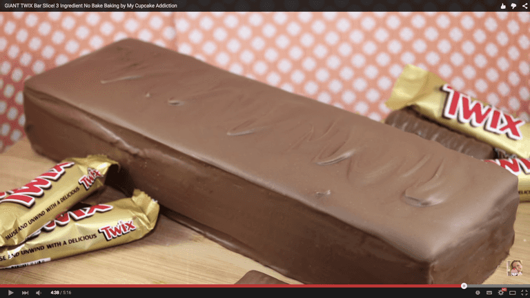 Behold the 3 ingredient GIANT Twix bar Behold the 3 ingredient GIANT Twix bar
