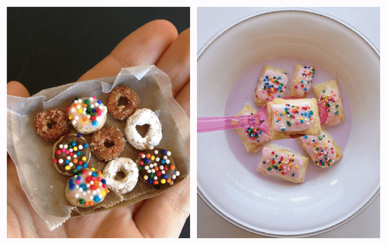 Mini-donuts and Pop Tarts are the ridiculously cute breakfast we need in our lives Mini-donuts and Pop Tarts are the ridiculously cute breakfast we need in our lives