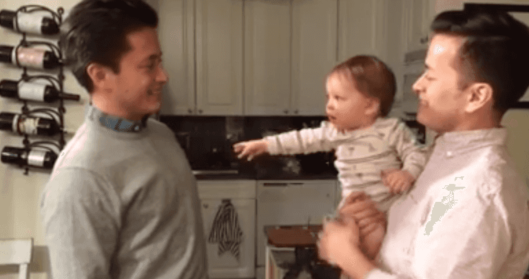Watch: When Baby Meets Dad’s Identical Twin Watch: When Baby Meets Dad’s Identical Twin
