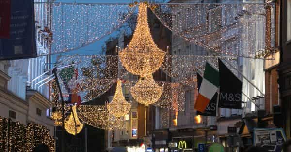 Twitter had one problem with the Christmas lights being turned on in Dublin last night Twitter had one problem with the Christmas lights being turned on in Dublin last night