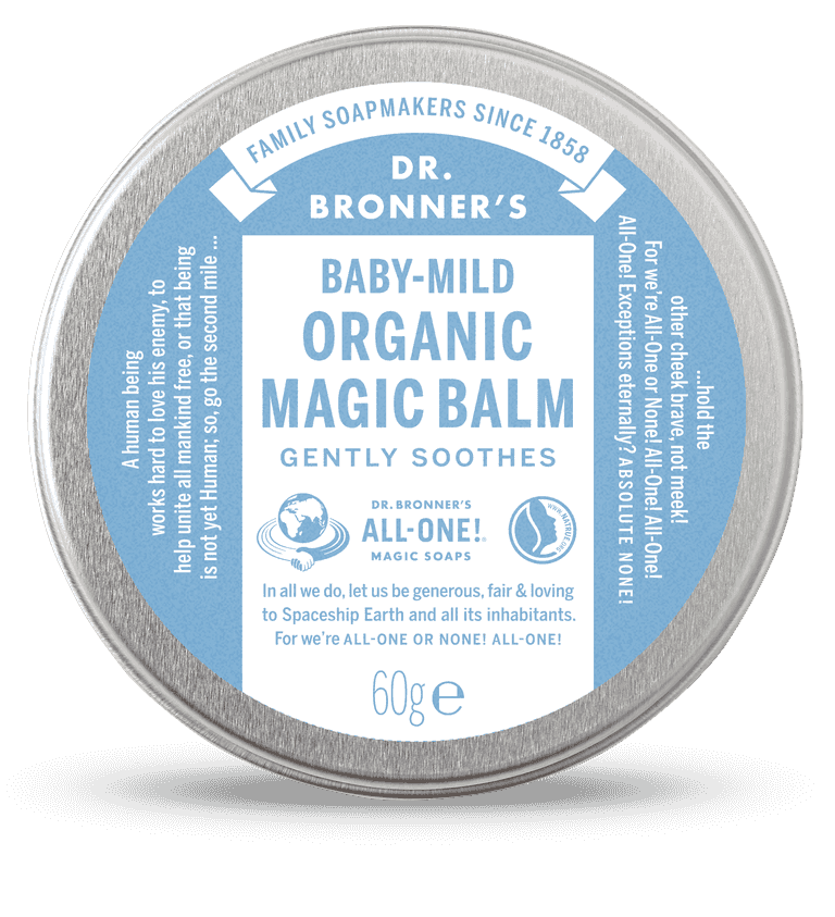 Three of our favourite products from the Dr. Bronner’s Organic Baby-Mild Range Three of our favourite products from the Dr. Bronner’s Organic Baby-Mild Range